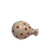 Magnete a forma di palloncino decorato a pois rossi - foto 1