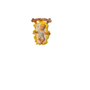 Gesù bambino con culla