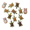 Gufi e Tartarughe decorative – Magneti a forma di gufetti e tartarughe - foto 1